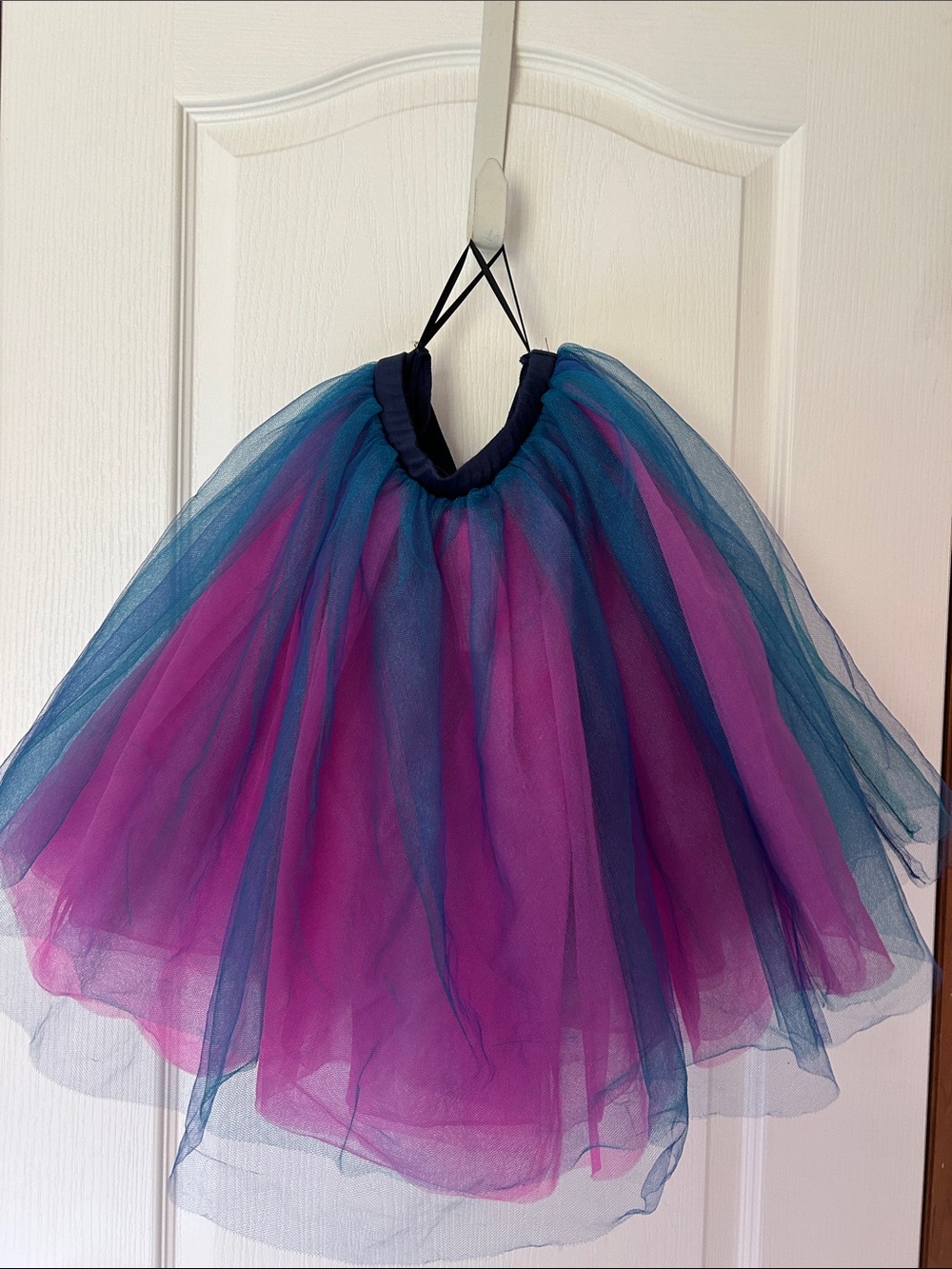 DANCEWEAR magenta and Teal Tulle Tutu Skirt